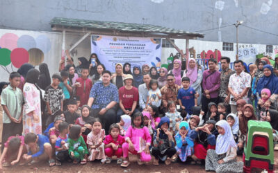Fakultas Sosial & Ekonomi UTN Berhasil menggelar Pengabdian Masyarakat di Kampung bersejarah di Bogor dengan Konsep Lintas Sektor
